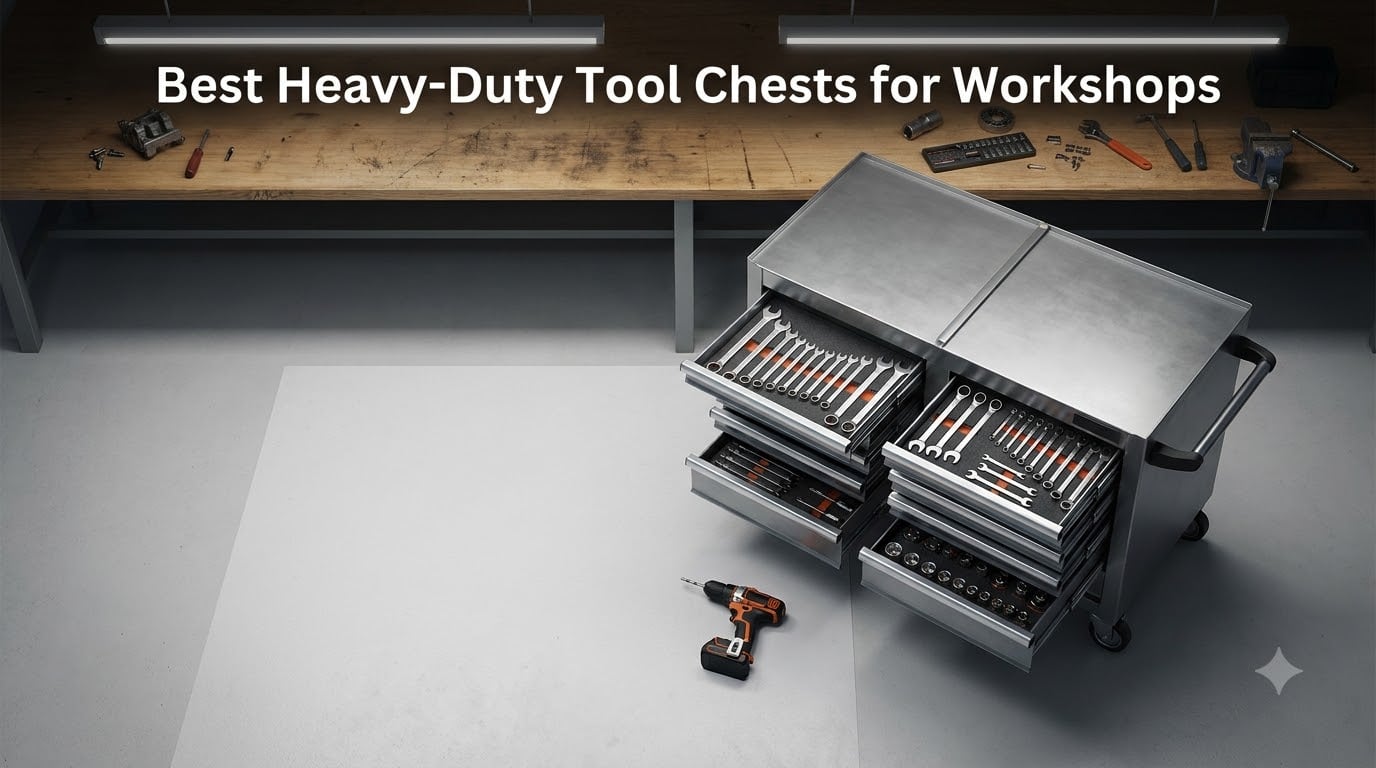 Best Heavy-Duty Tool Chests for Workshops