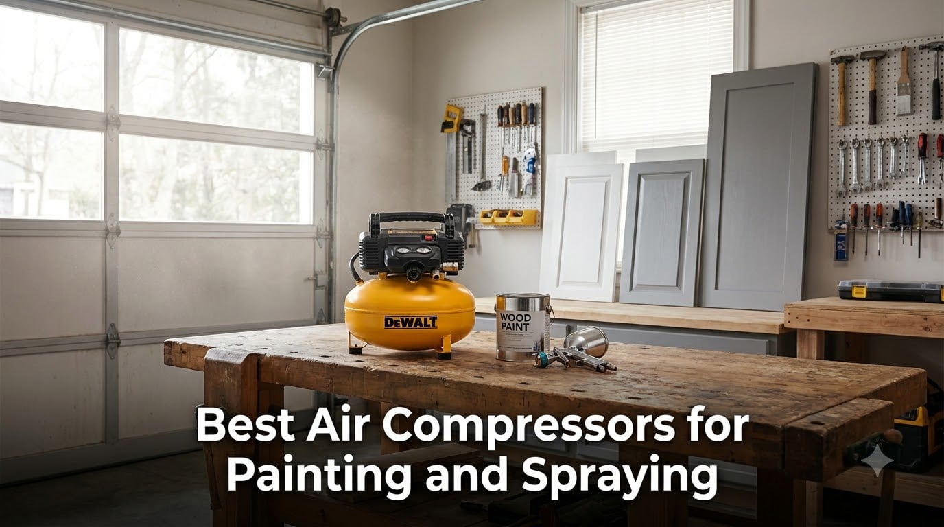 Best Air Compressors for Painting and Spraying