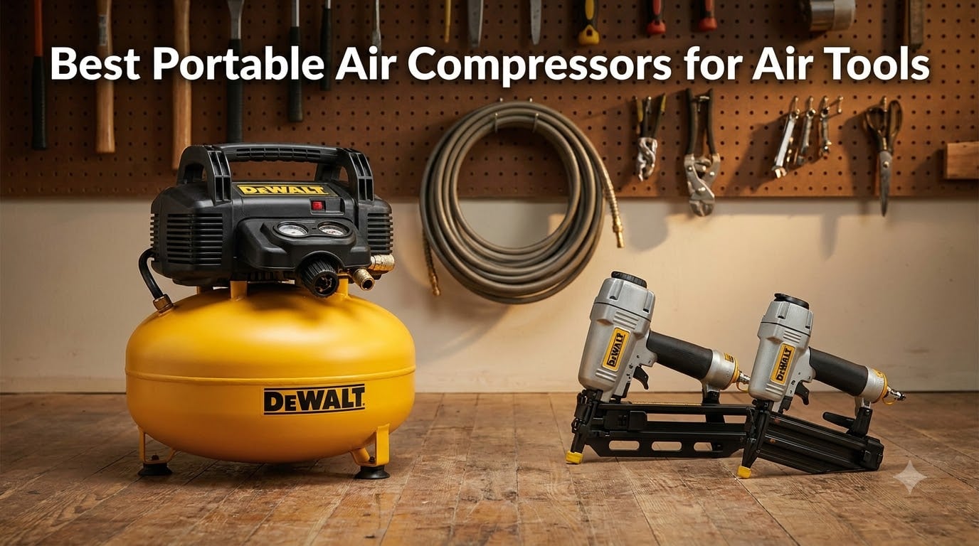 Best Portable Air Compressors for Air Tools