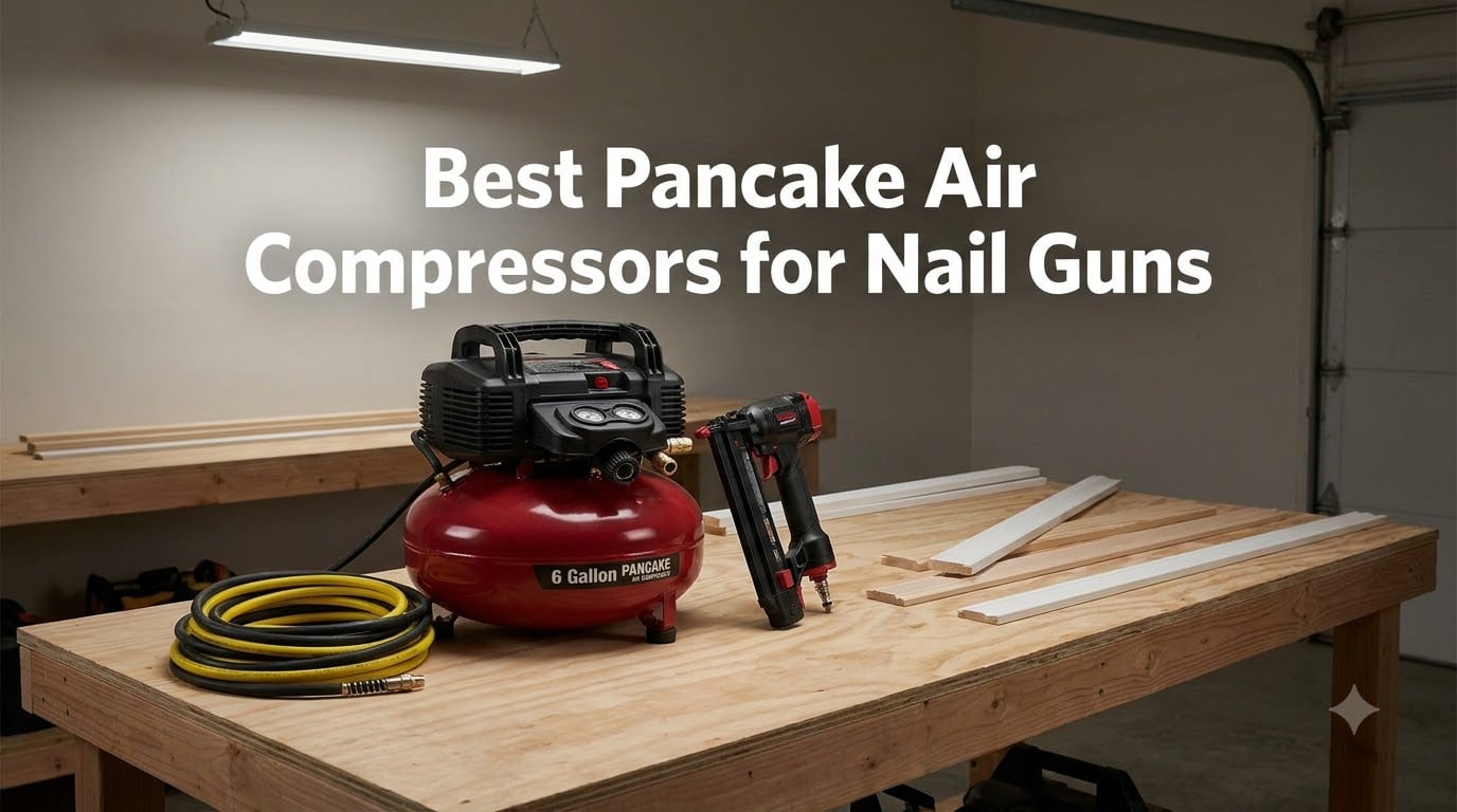 Best Pancake Air Compressors for Nail Guns