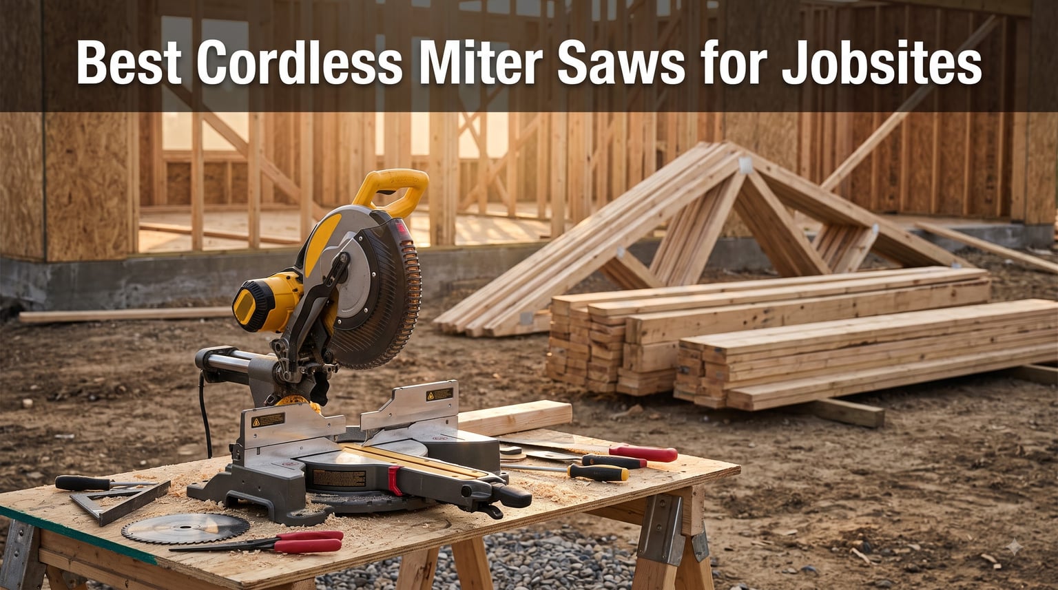 Best Cordless Miter Saws for Jobsites