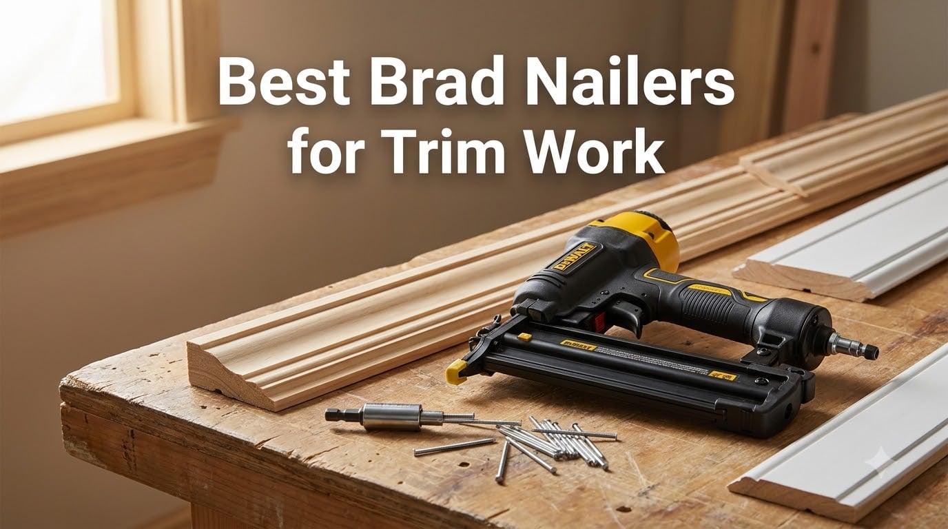 Best Brad Nailers for Trim Work