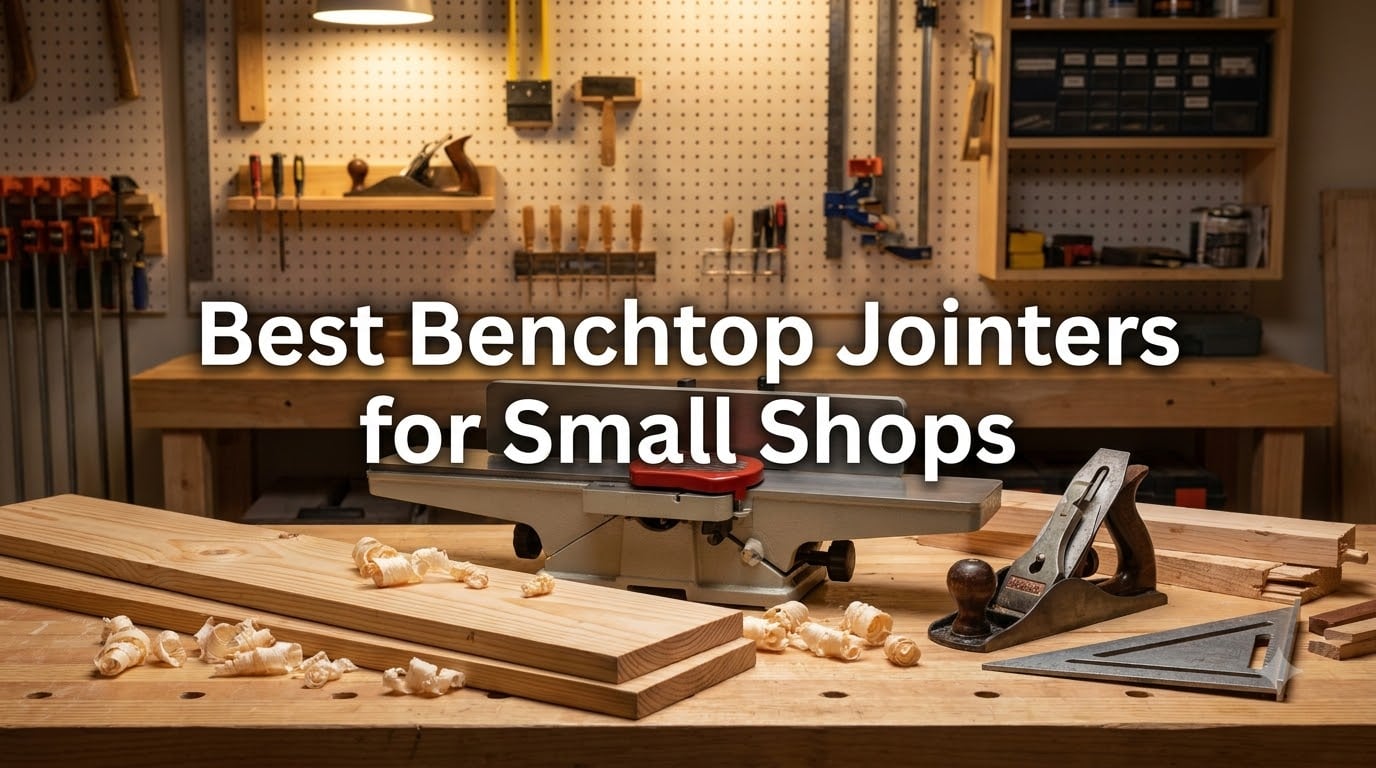 Best Benchtop Jointers for Small Shops
