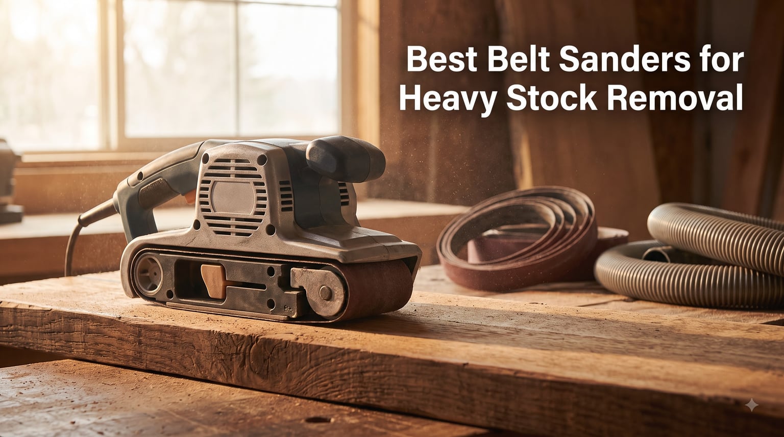 Best Belt Sanders for Heavy Stock Removal