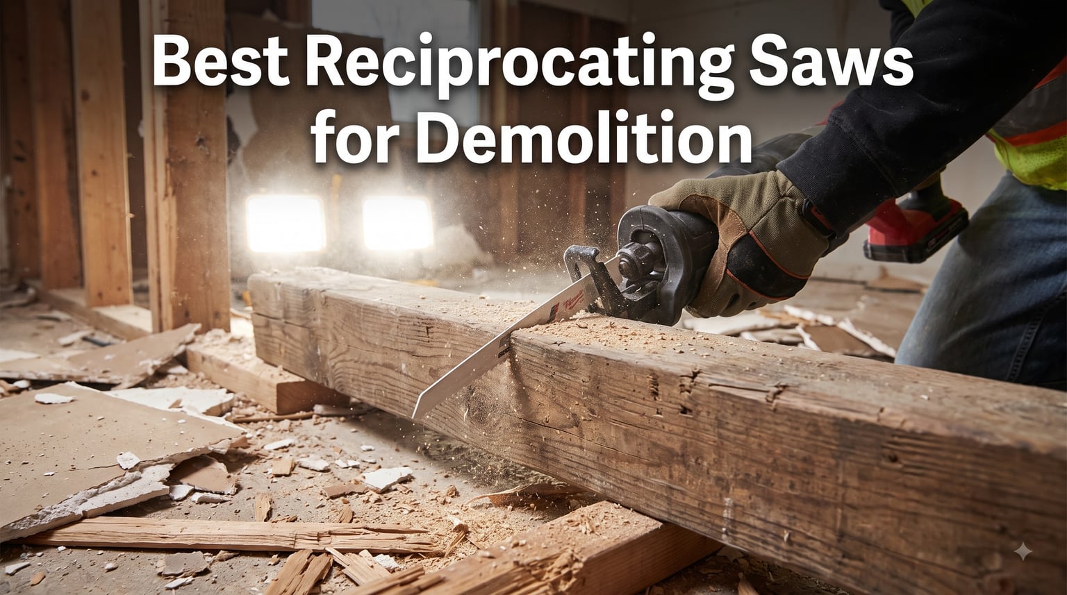 Best Reciprocating Saws for Demolition