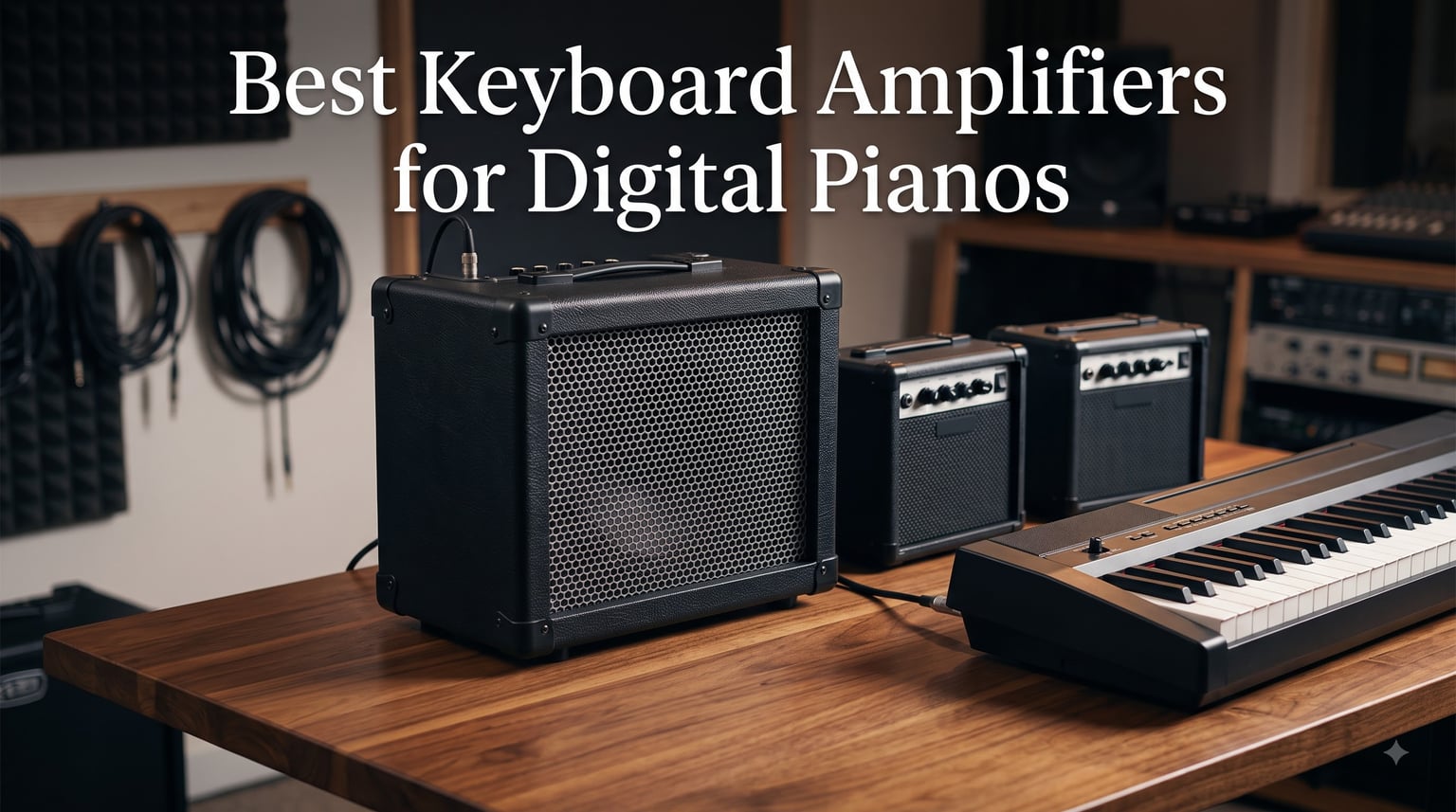 Best Keyboard Amplifiers for Digital Pianos