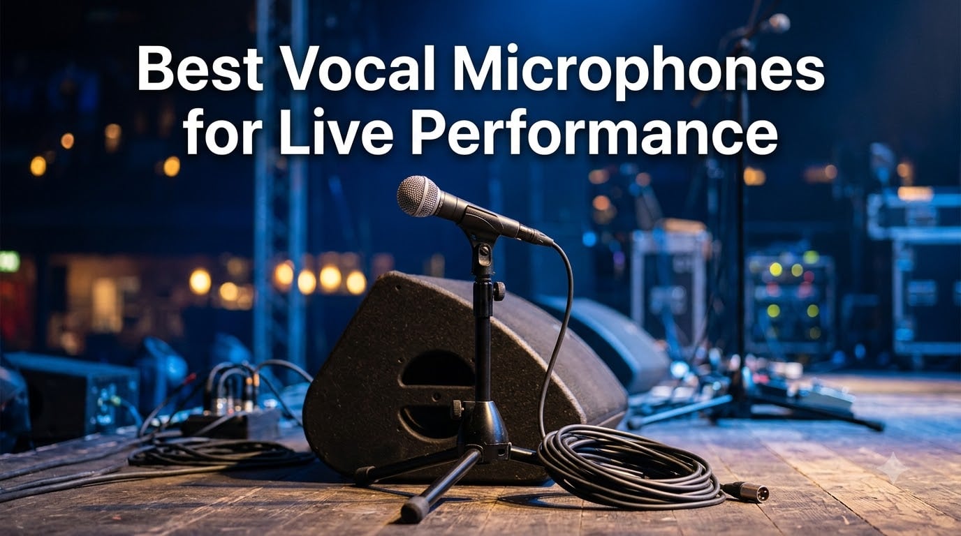 Best Vocal Microphones for Live Performance