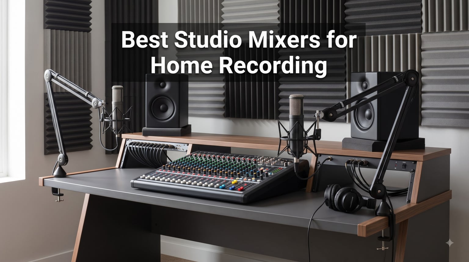 Best Studio Mixers for Home Recording