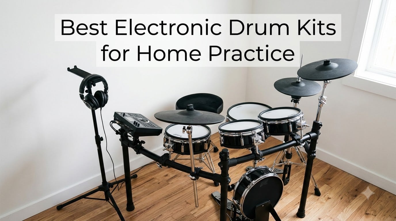Best Electronic Drum Kits for Home Practice