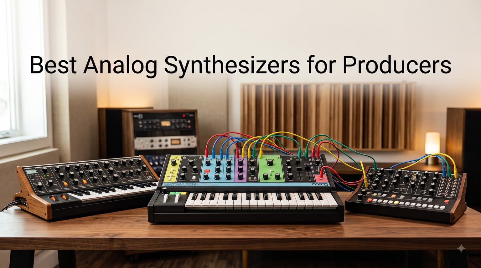 Best Analog Synthesizers for Producers