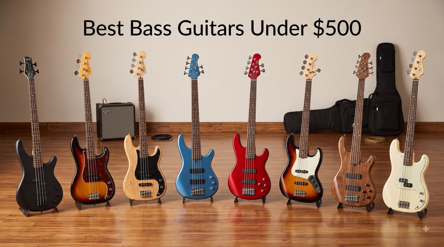 Best Bass Guitars Under $500