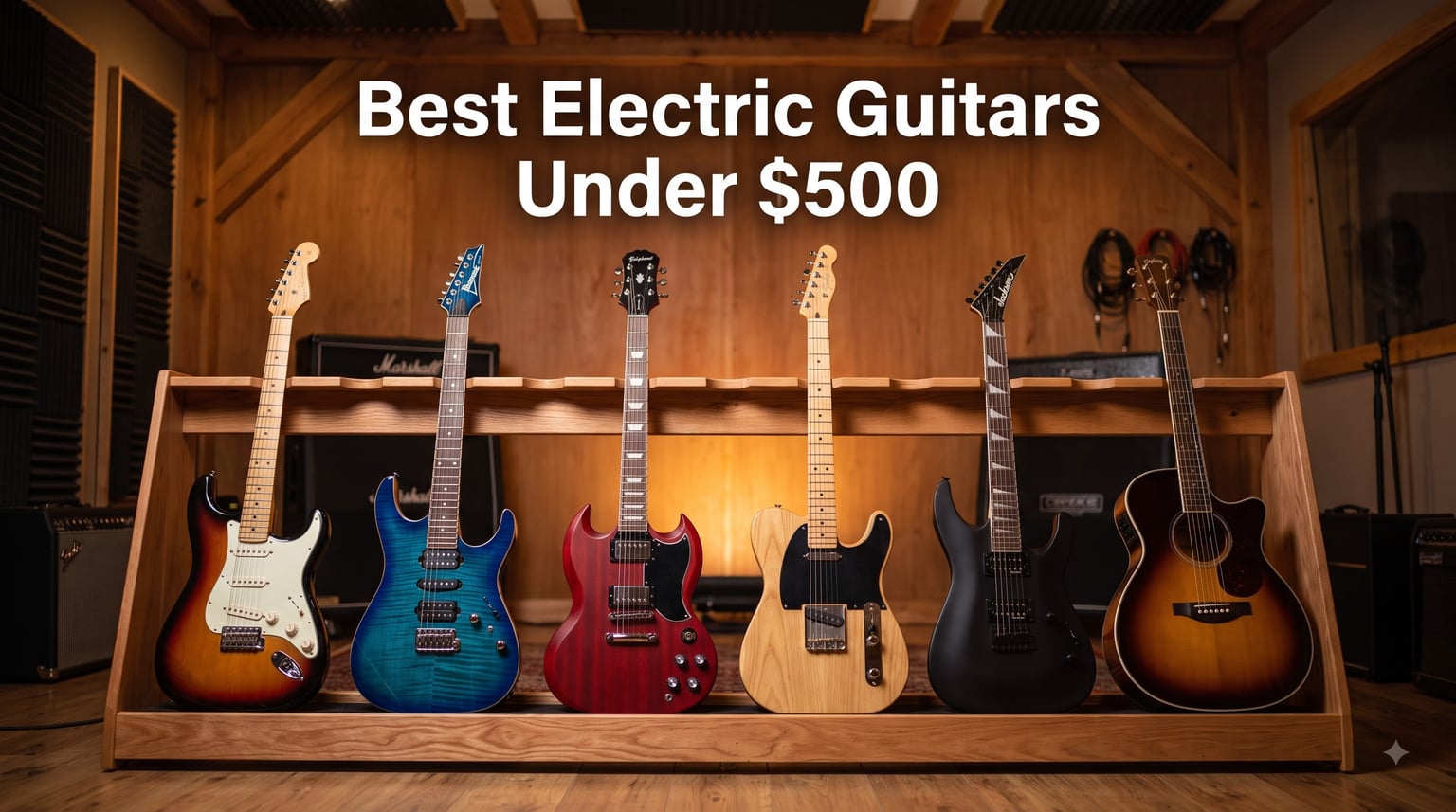 Best Electric Guitars Under $500