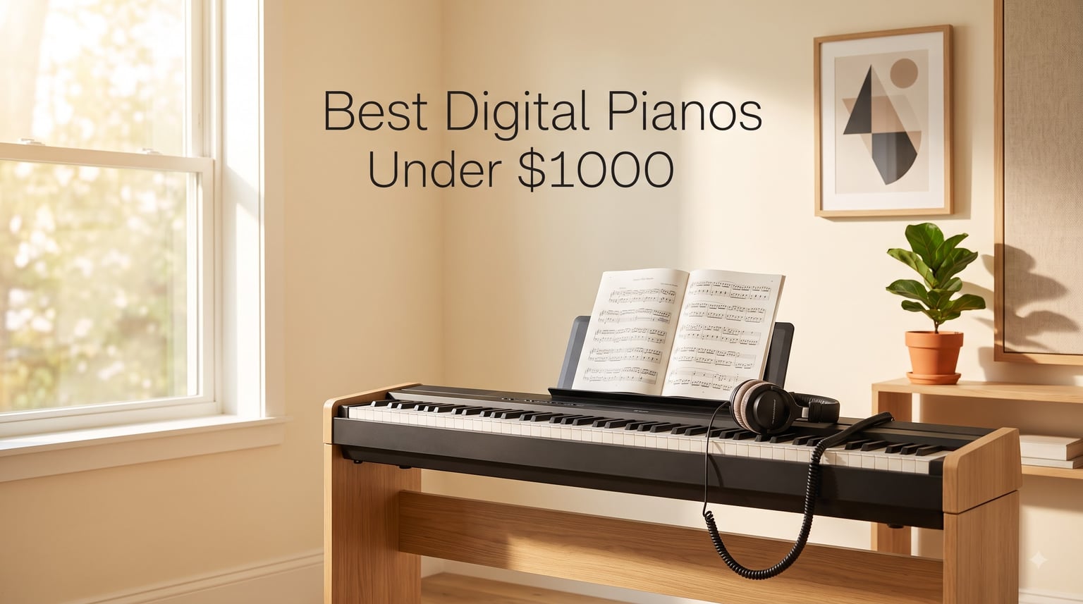 Best Digital Pianos Under $1000