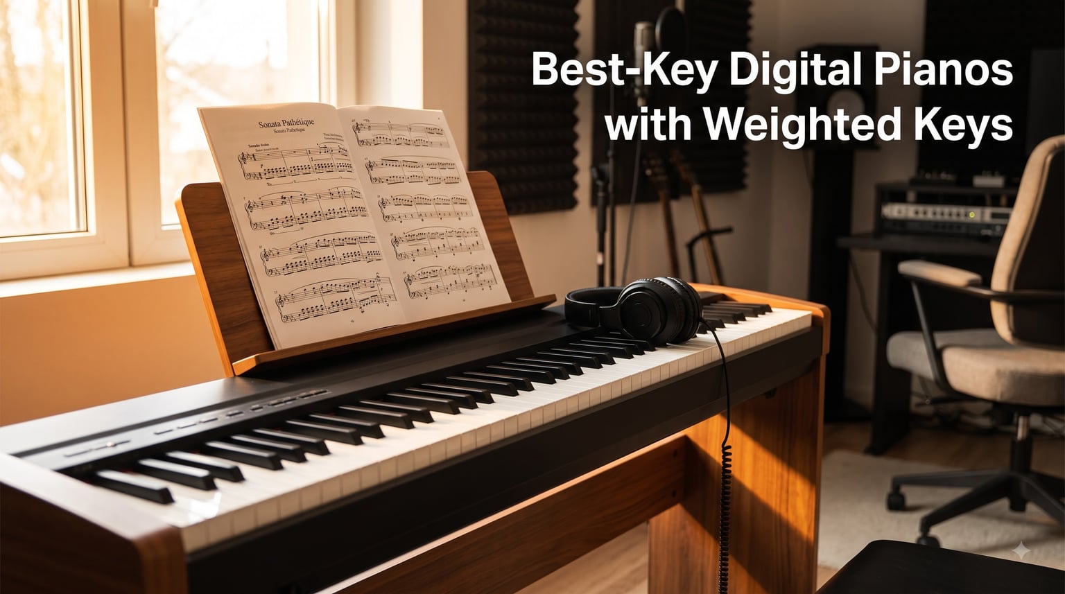 Best 88-Key Digital Pianos with Weighted Keys