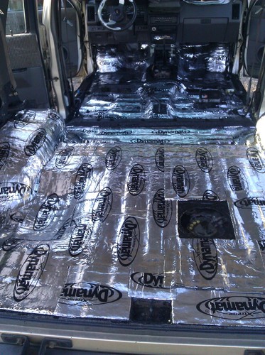 Dynamat Xtreme Sound Deadening Car Insulation Bulk Pack 10455 - Noise Dampening for Floor, Doors, Panels, Hood or Trunk - Easy Self Adhesive Install - Made in USA - 9 Sheets 18