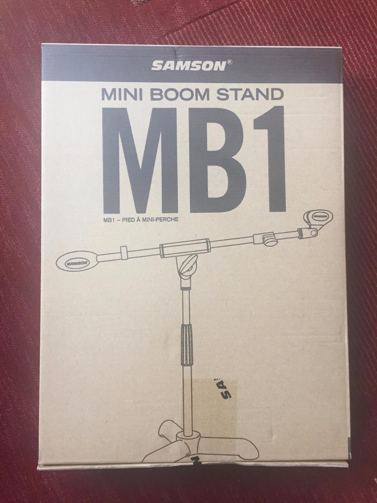 Samson MB1 Mini Boom Stand customer photo 2