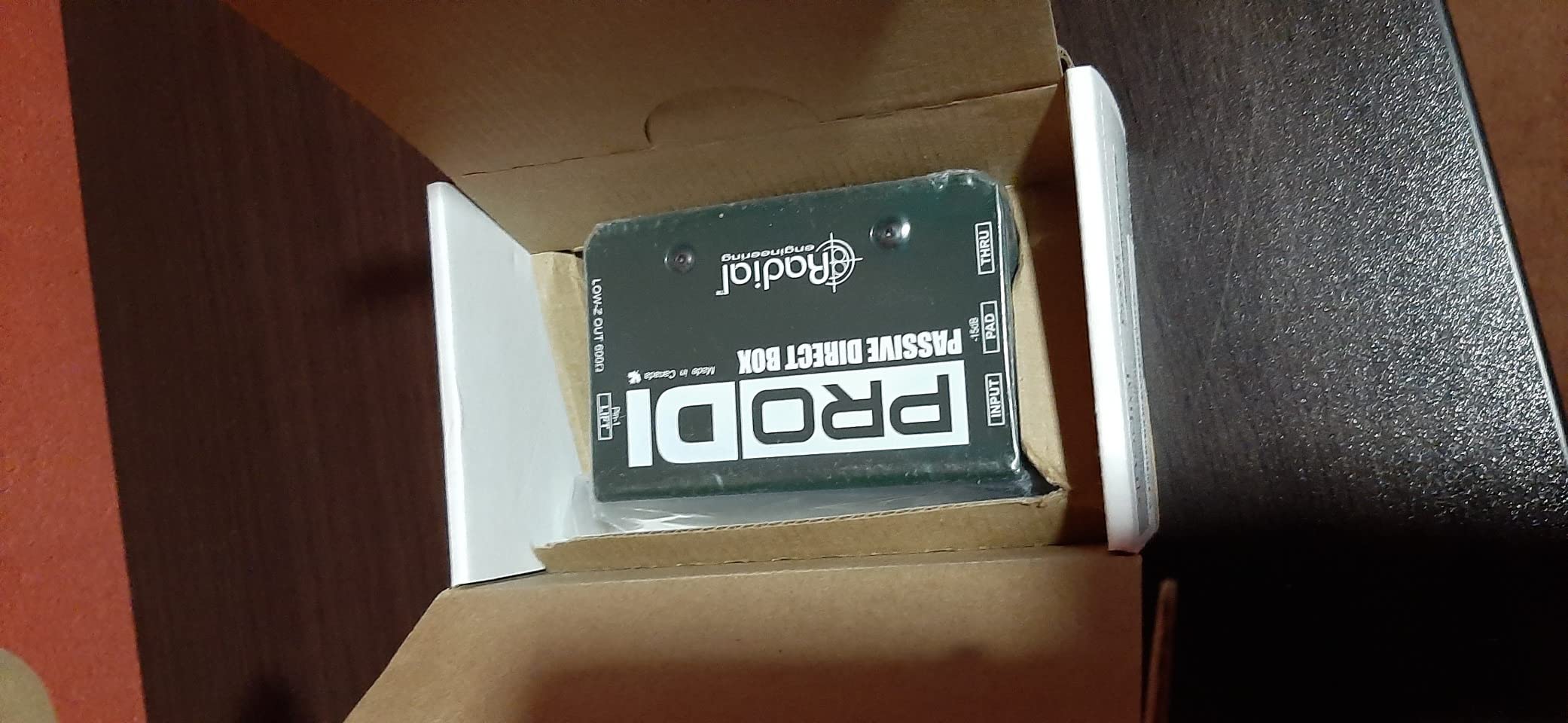 Radial Pro DI Passive Direct Box customer photo 2