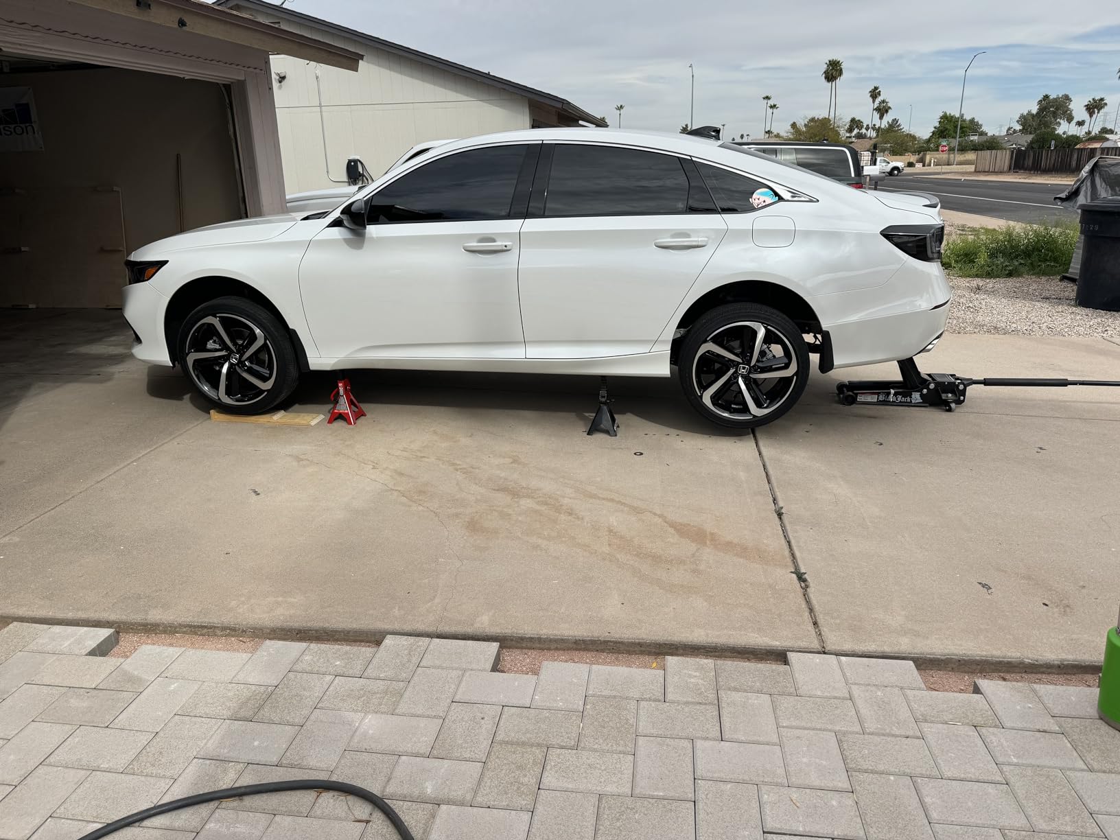 BIG RED T43202 Torin Heavy Duty Steel Jack Stands: 3 Ton (6,000 lb) Capacity Car Lifting Stand, 1 Pair customer photo 2