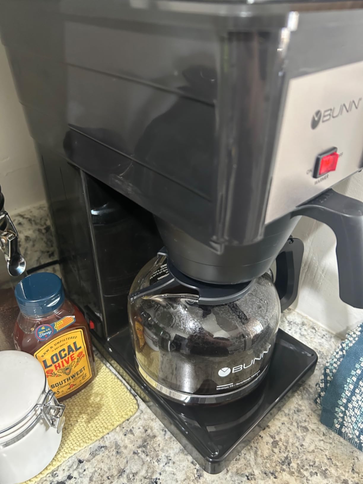 BUNN GRB Velocity Brew 10-Cup Home Coffee Brewer, Black customer photo 2