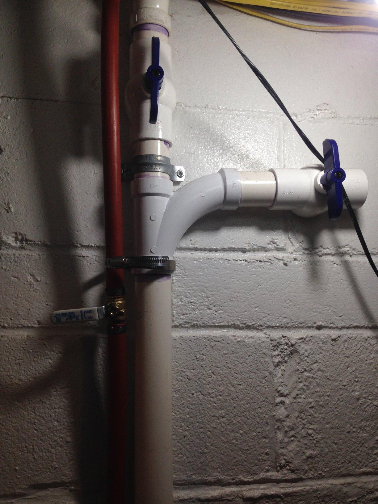 RB750 Water Powered Backup Sump Pump | Automatic Sump Pump Backup System with High Water Alarm for Basement Flood Prevention, No Battery or Electricity Needed customer photo 1