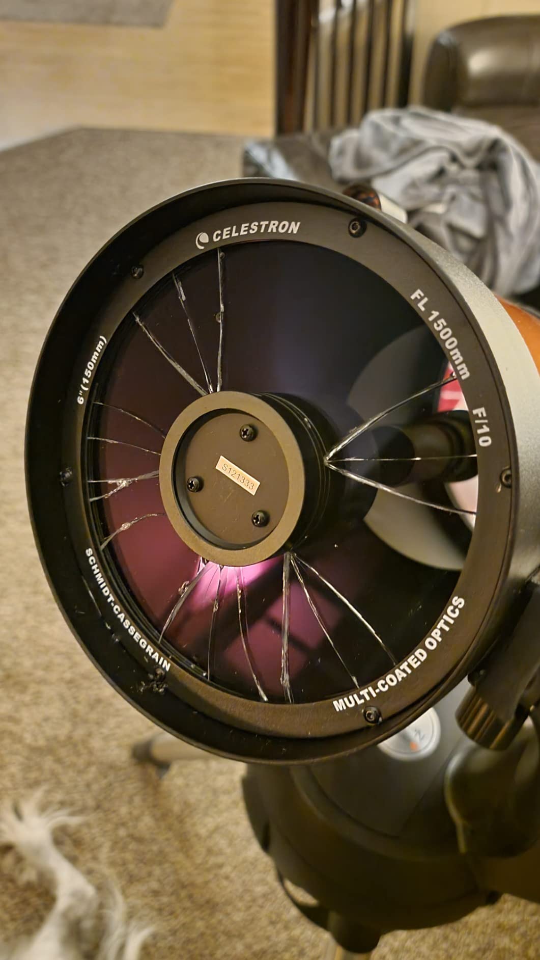 Celestron NexStar 6SE Schmidt-Cassegrain Telescope - Computerized | Fully computerized GoTo mount automatically locates and tracks celestial objects customer photo 2