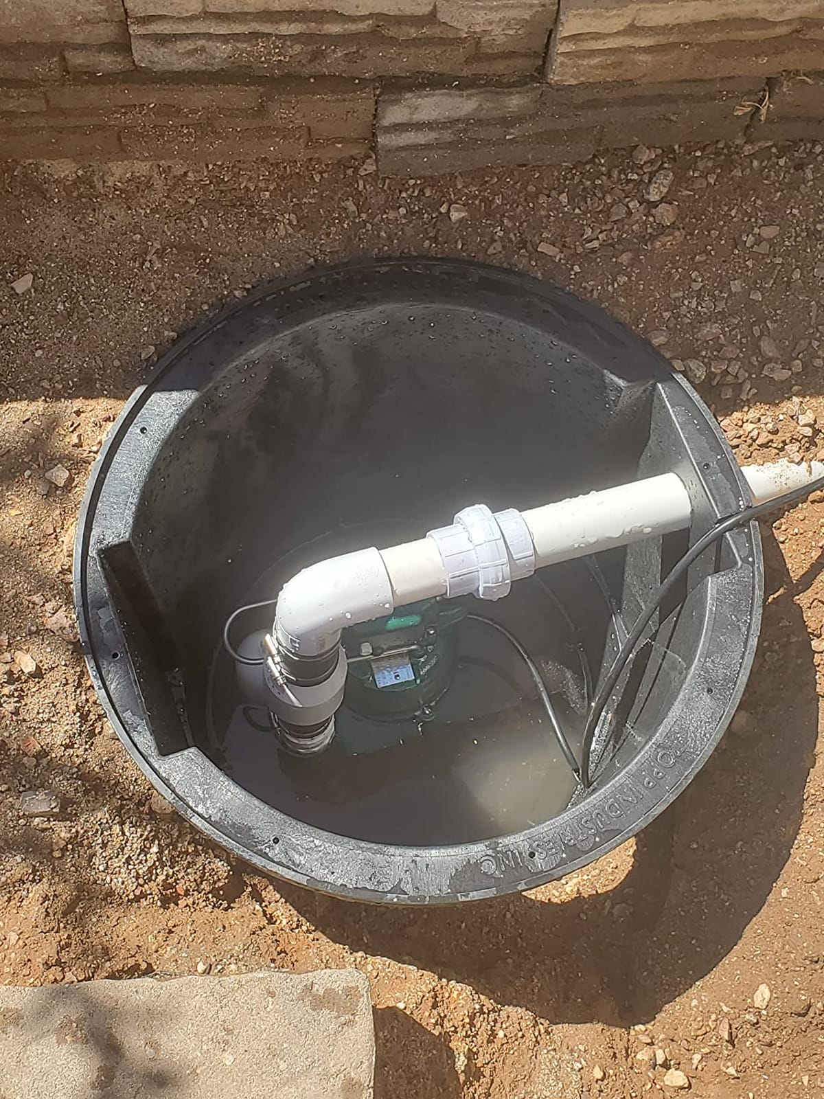 Zoeller M53 Mighty-mate Submersible Sump Pump, 1/3 Hp | LED Power Plug & 9' Cord - Vortex Impeller - Stainless Steel Hardware - Float Operated - Submersible Sump Pump customer photo 2