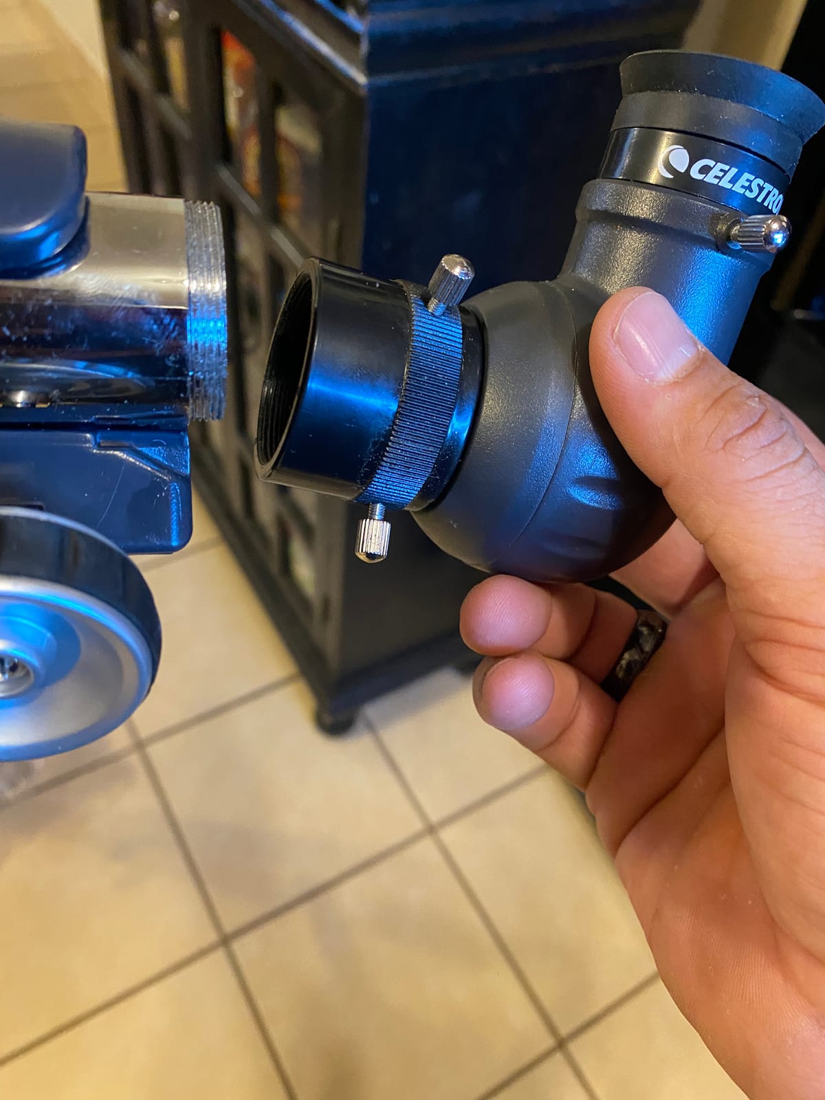 Celestron AstroMaster 70AZ Refractor Telescope for Moon & Planet Viewing customer photo 2