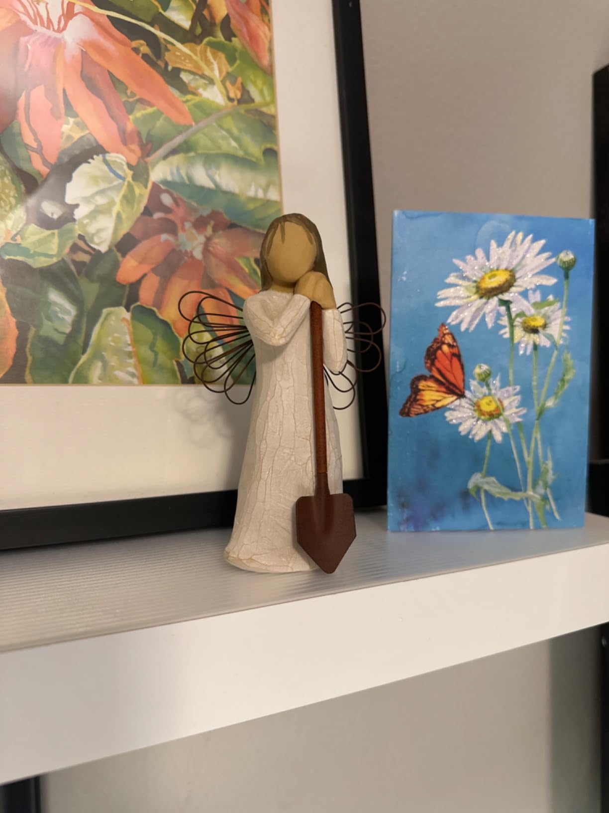 Willow Tree Angel of the Garden, Sculpted Hand-Painted Figure | Hand-Painted Angel Figurine, Celebrating Friendship, Nature and Everyday Blessings customer photo 2