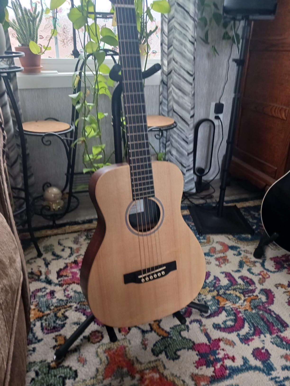 Martin LX1E Little Martin Acoustic-Electric Guitar with Gig Bag customer photo 1