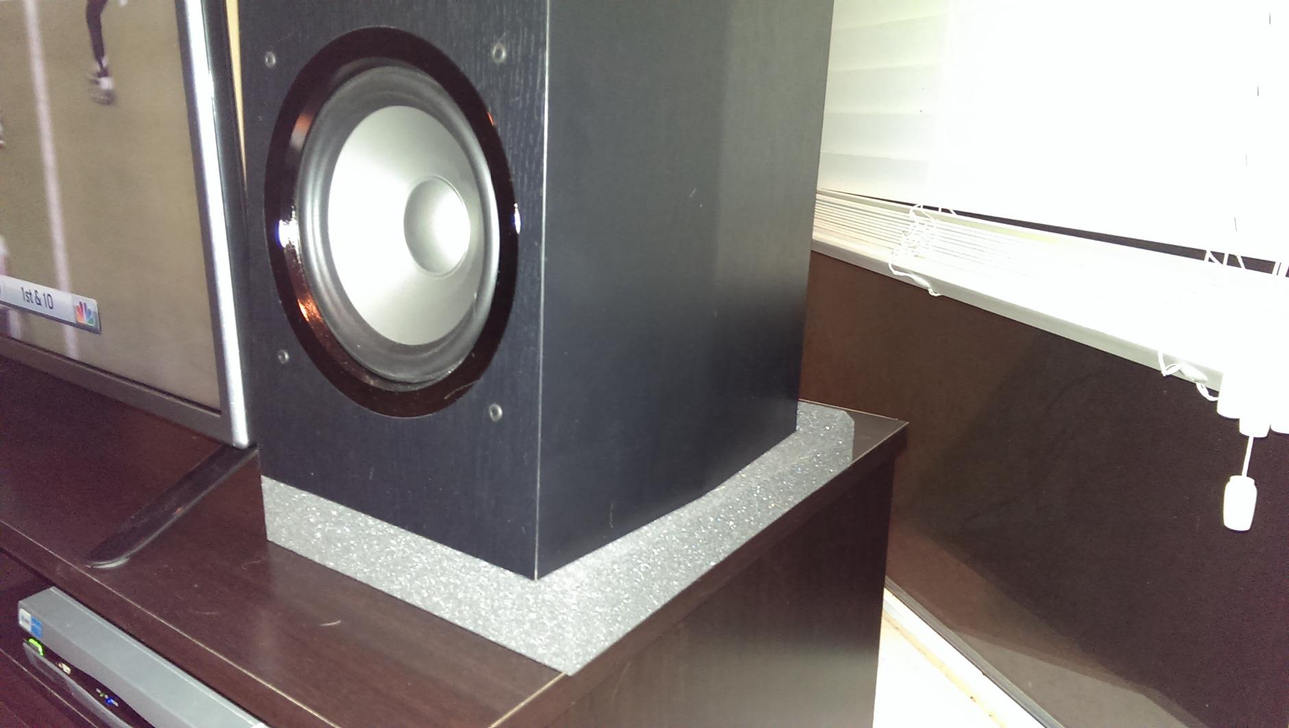 Auralex MoPAD-XL, Speaker Isolation Pad customer photo 2