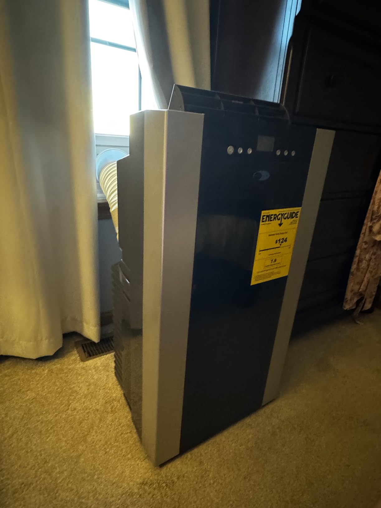 Whynter Portable Air Conditioner 14,000 BTU Dual Hose 500 Sq Ft ARC-14S | Built In Dehumidifier with Auto Drain, Cool, Dehumidify and Fan Modes, Cools and Dehumidifies Rooms with Easy Setup customer photo 2