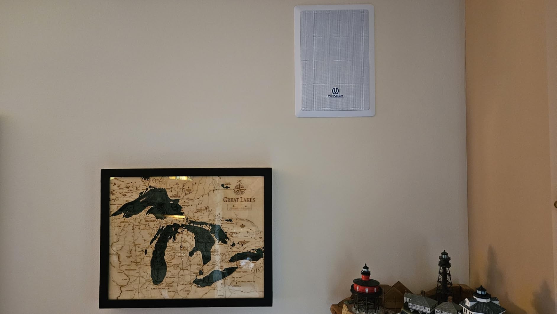 Monoprice 3-Way Fiber In-Wall Speakers - 8 Inch (Pair) With Removable And Paintable Grille - Caliber Series customer photo 2