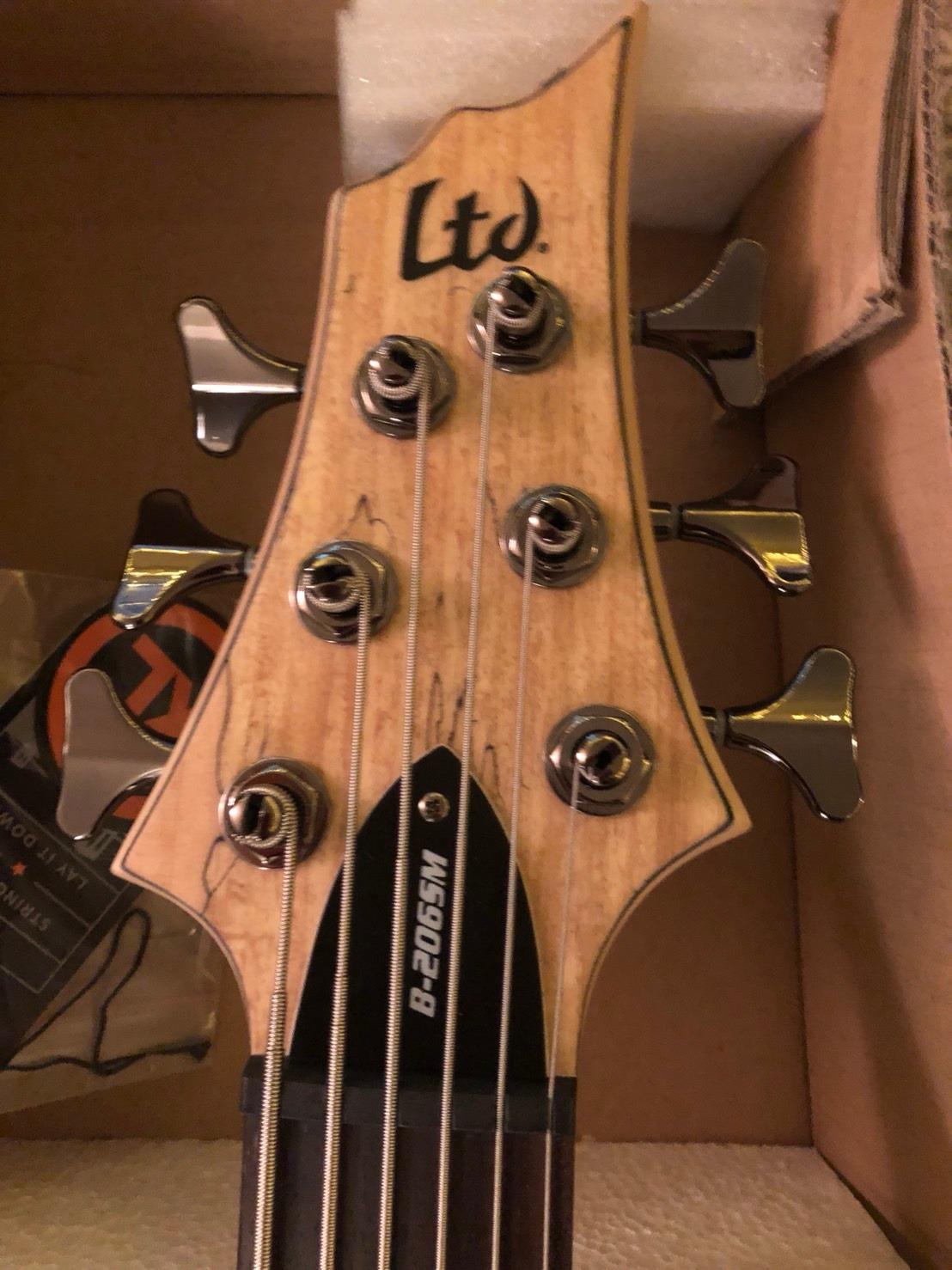 ESP LTD B-205 5-String Bass Guitar - Natural Satin customer photo 2