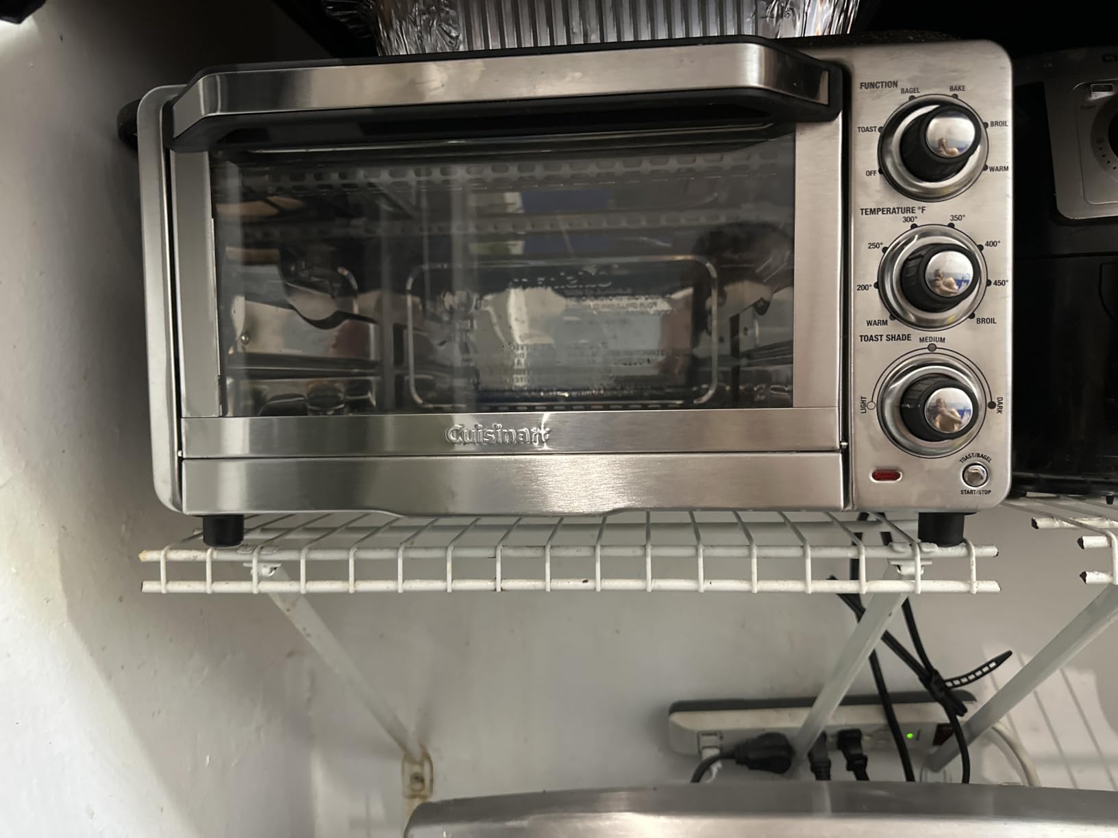 Cuisinart Toaster Oven Broiler TOB-40NNAS, 1800W Compact Countertop customer photo 1
