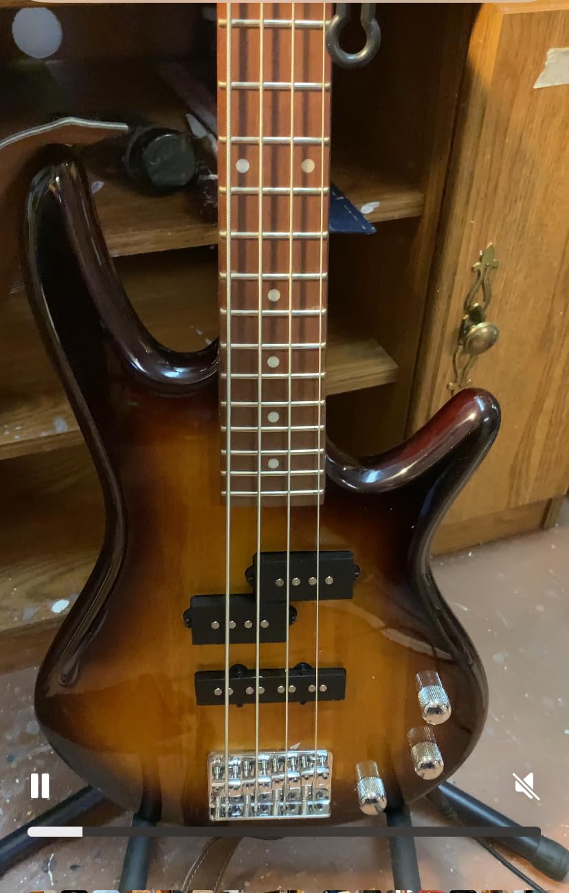 Ibanez Gio SR miKro Short Scale 4 String Electric Bass - Metallic Purple customer photo 1