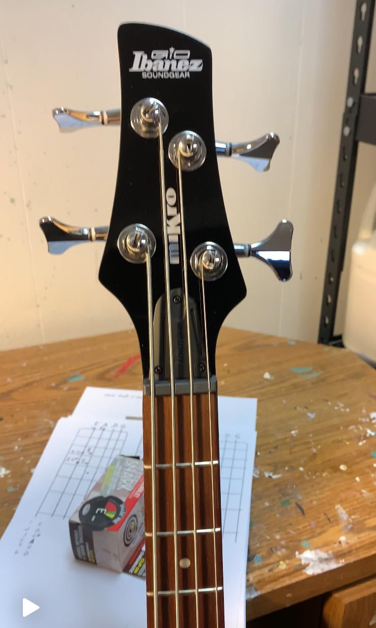 Ibanez Gio SR miKro Short Scale 4 String Electric Bass - Metallic Purple customer photo 2