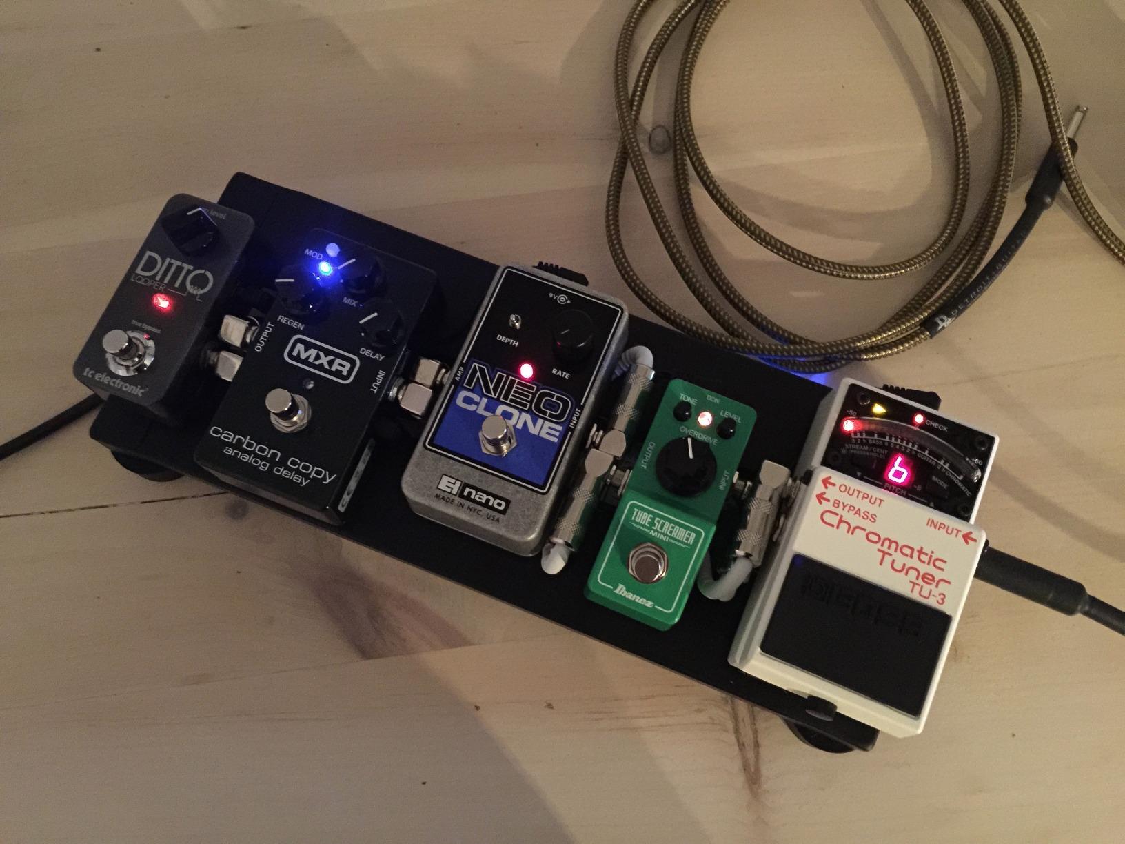 Pedaltrain Nano 14-inch x 5.5-inch Pedalboard with Soft Case customer photo 2