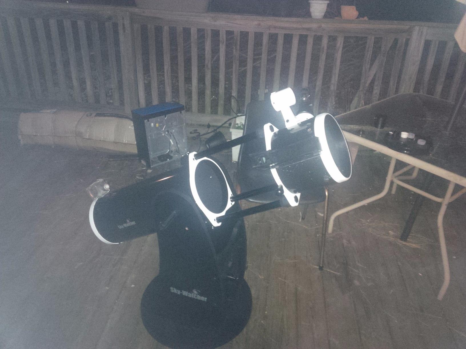 Sky-Watcher Flextube 200 Dobsonian 8-inch Collapsible Large Aperture Telescope - Portable, Easy to Use, Perfect for Beginners (S11700) customer photo 1