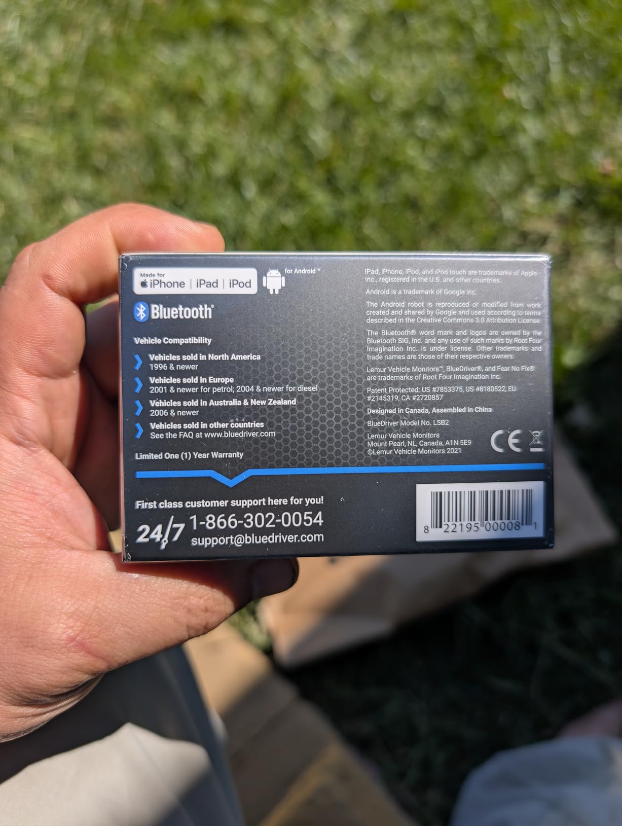 BlueDriver OBD2 Scanner Bluetooth, No Subscription, ABS SRS TPMS | OBDII Diagnostic Scan Tool, Car Scanner & Code Reader, iPhone & Android, Check Engine, Repair Reports, Vehicles 1996+ customer photo 2