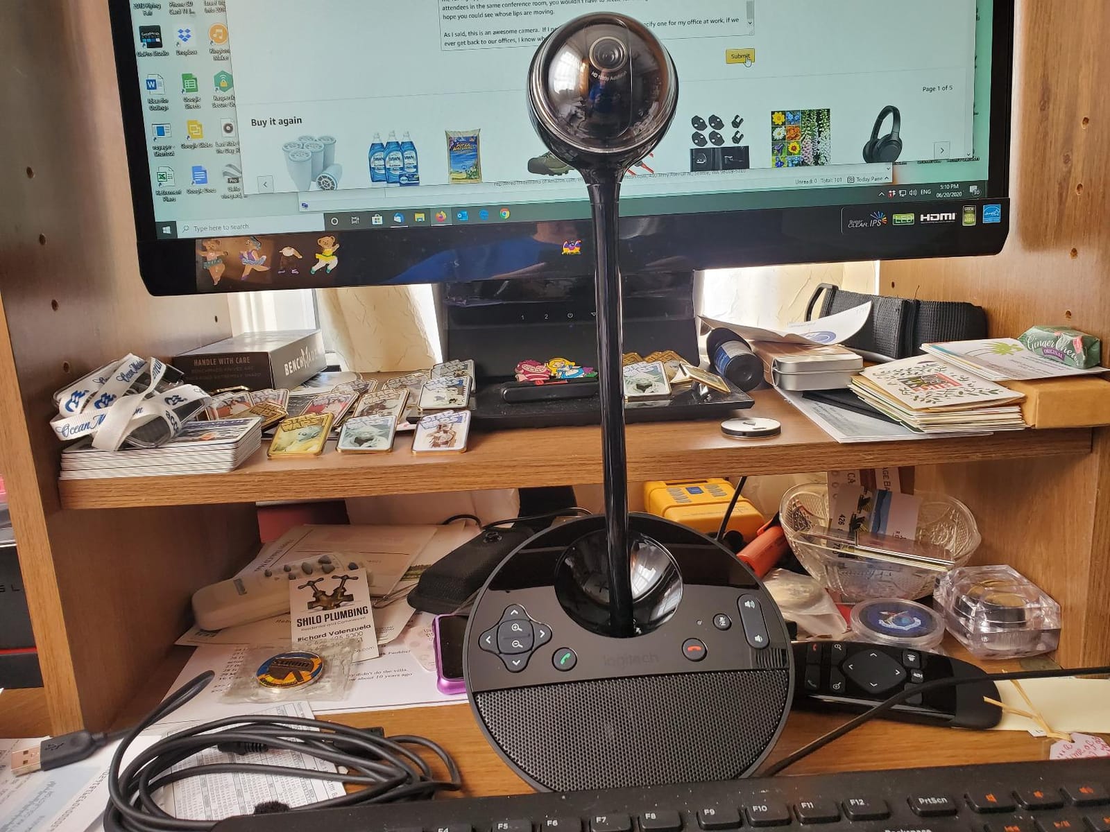 Logitech Conference Cam BCC950 - 1080p Video Conferencing Webcam & Speakerphone customer photo 2