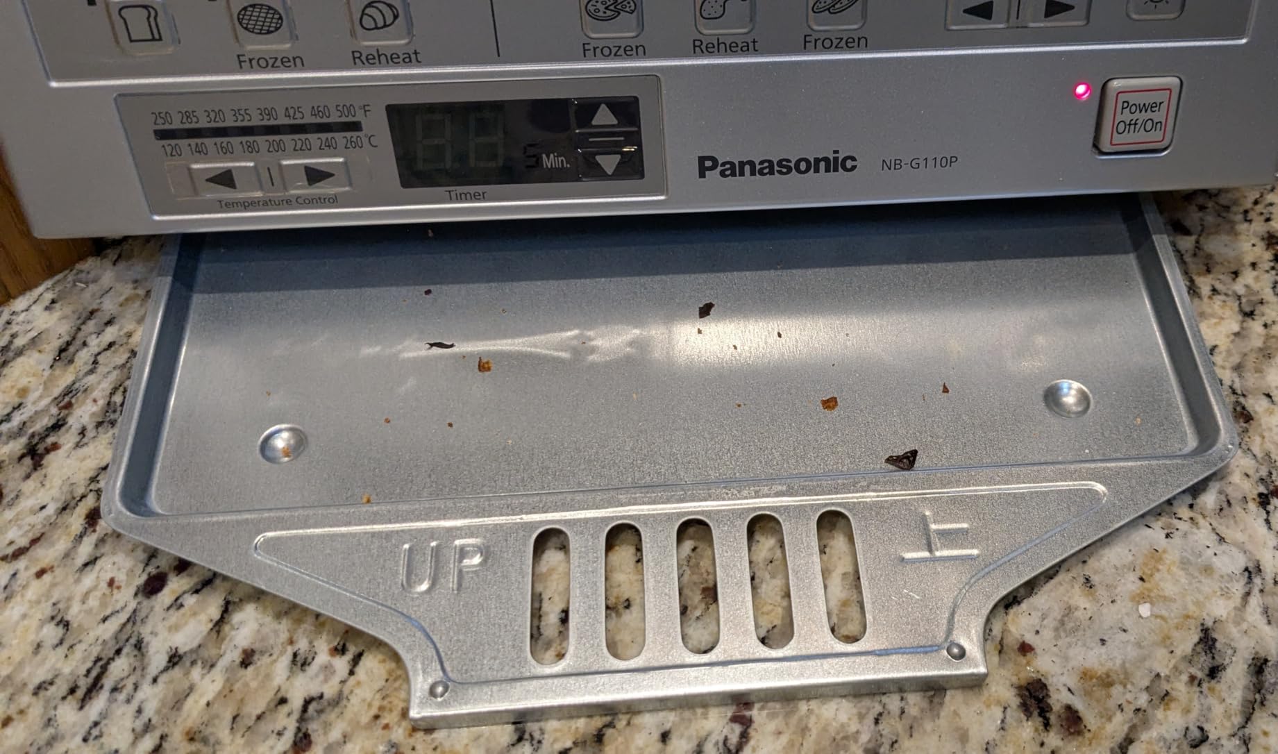 Panasonic FlashXpress Toaster Oven NB-G110P, 4-Slice Compact, Double Infrared Heating customer photo 2