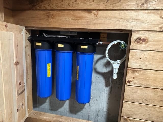 iSpring WGB32B Commercial-Grade Whole House Water Filter System | Eliminates 99% Chlorine, Sediment, Taste, Odor, 3-Stage 20x4.5-inch Industrial Standard Filters, 1-inch Inlet/Outlet customer photo 2
