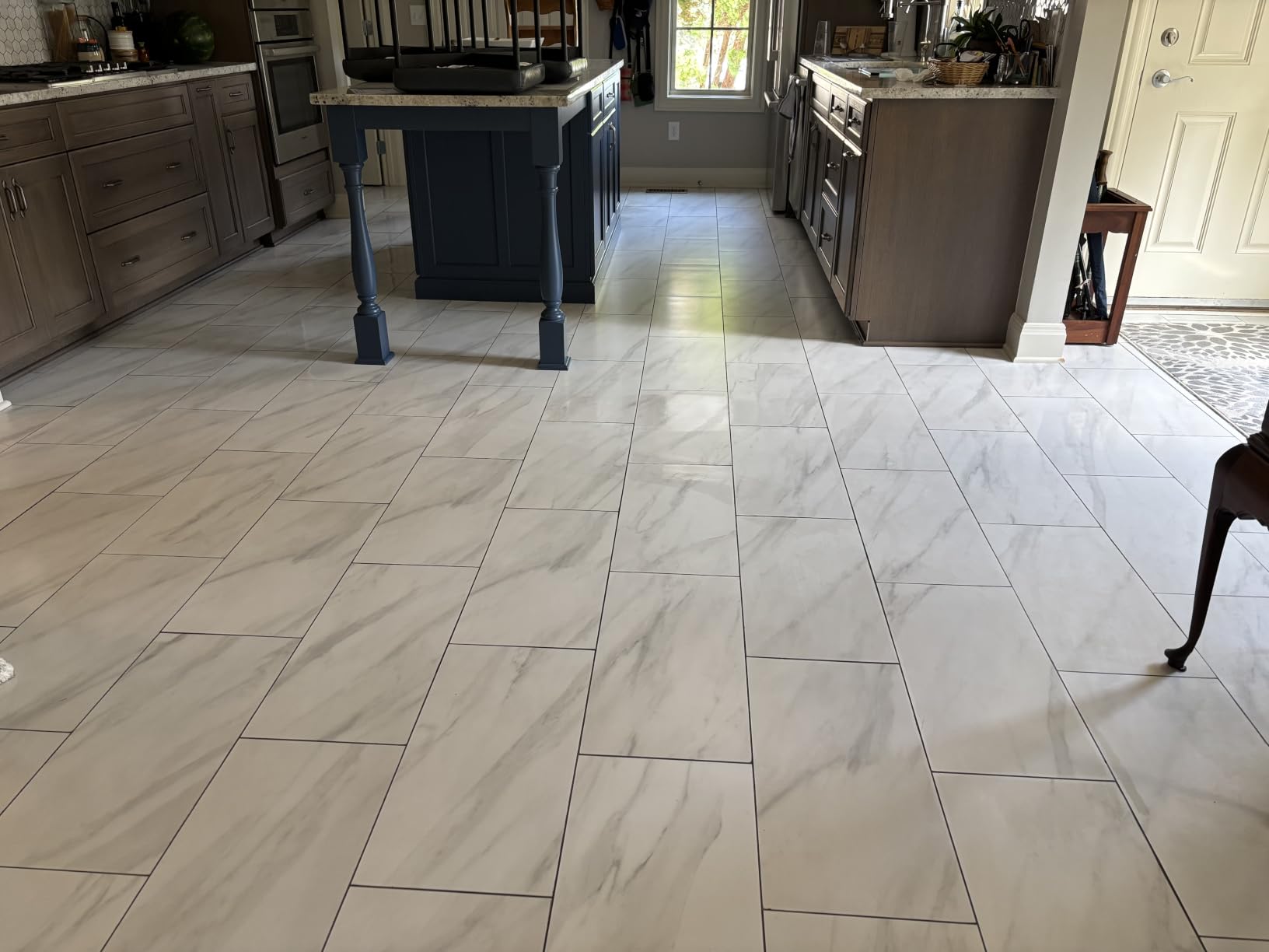 BISSELL Steam Mop 1940A PowerFresh Floor Steam Cleaner for Hard Wood & Tile with Natural Sanitization, Easy Scrubber, Variable Steam, 12” Cleaning Path customer photo 1
