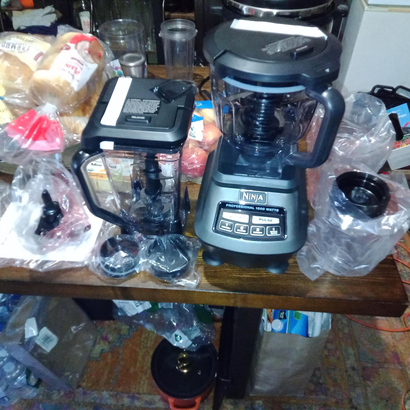 Ninja Mega Kitchen System, 1500W, 72oz Pitcher, 8-Cup, Black, BL770 customer photo 2