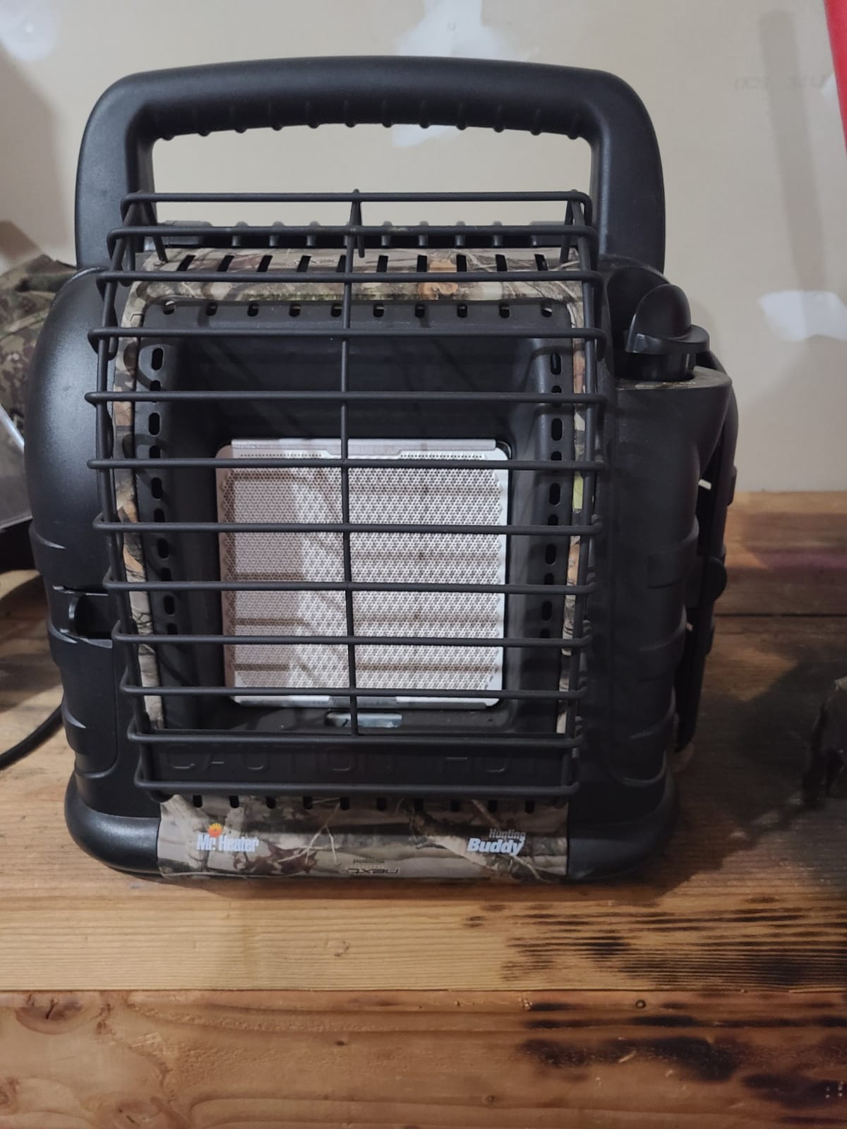 Mr. Heater 12,000 BTU Hunting Buddy Portable Radiant Propane Heater (Camo) customer photo 1