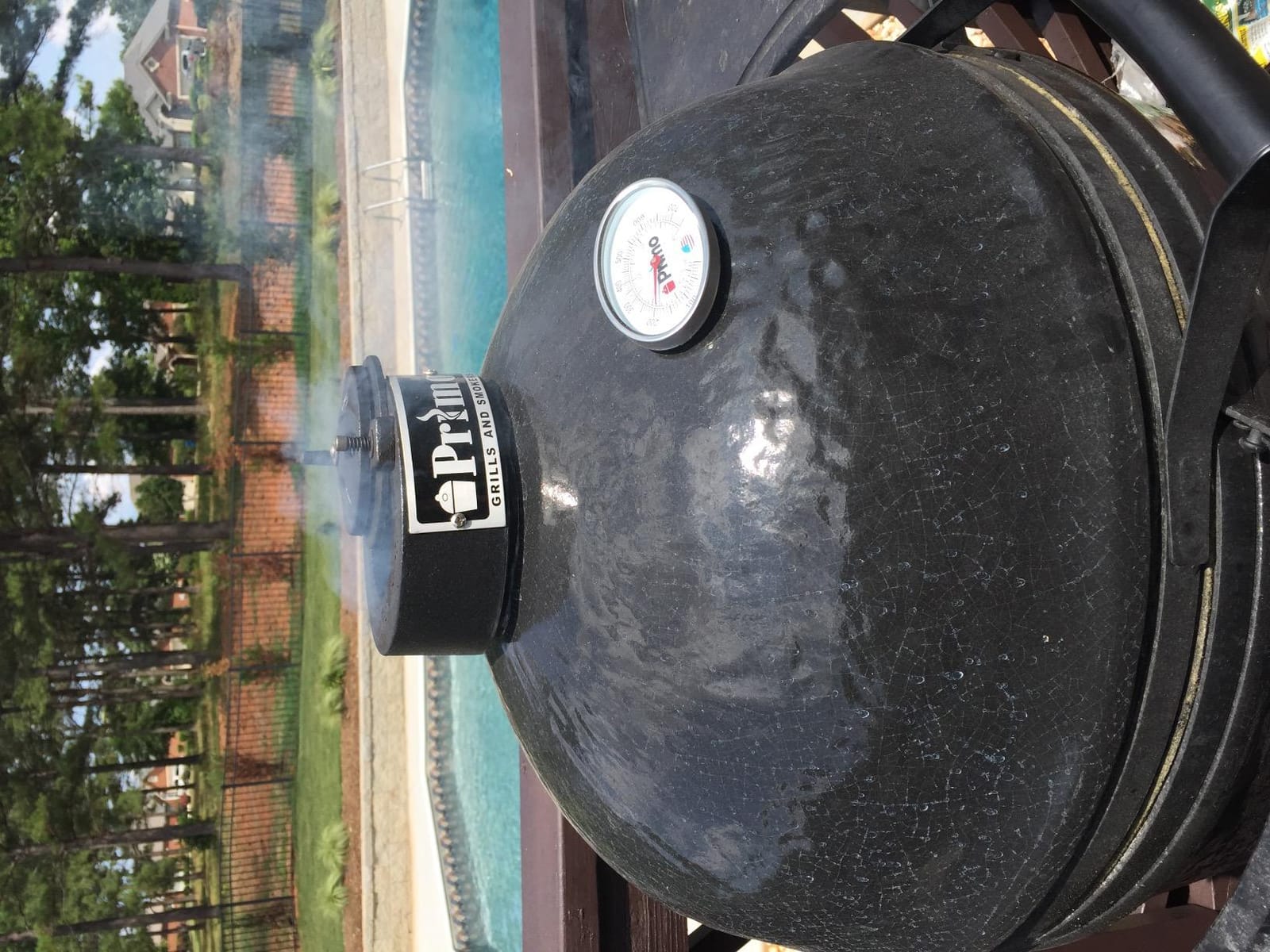 Primo Grills and Smokers 773 All-in-One Kamado Round Grill with Cradle Shelves, Ash Tool and Lift customer photo 1