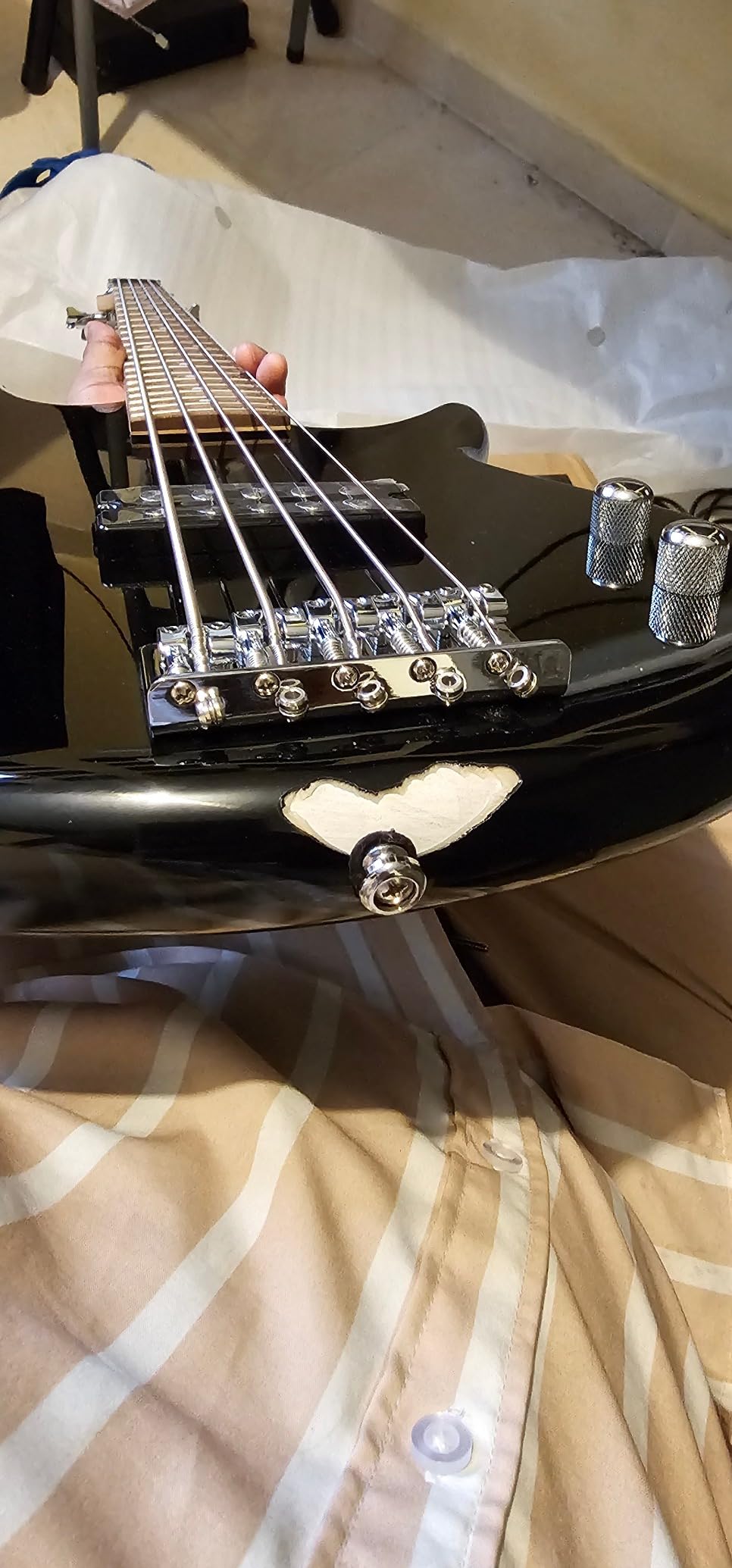 Ibanez GIO GSR105EXMOL 5-String Electric Bass - Natural customer photo 1