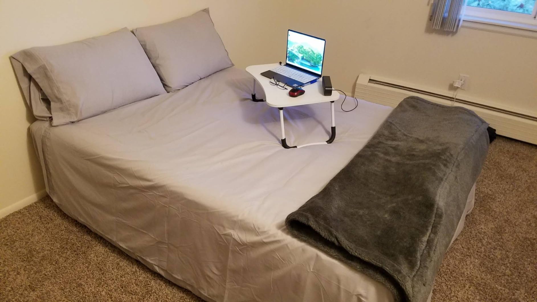 SoundAsleep Dream Series Luxury Air Mattress with ComfortCoil Technology & Built-in High Capacity Pump for Home & Camping- Double Height, Adjustable, Inflatable Blow Up, Portable - Queen Size customer photo 1