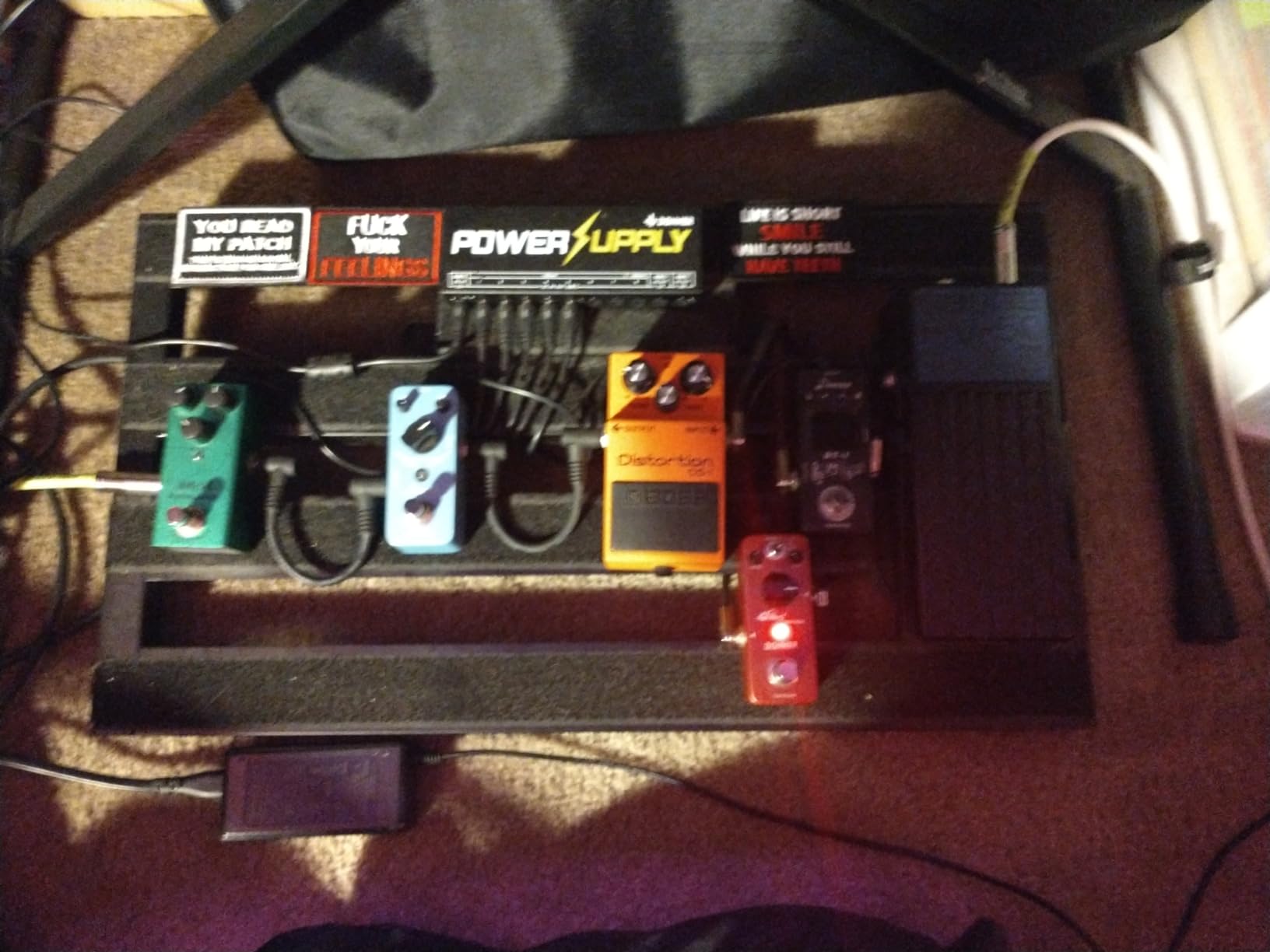Donner Distortion Guitar Pedal, Morpher Mini Distortion 3 Modes Natural, Tight, Classic Crunch 80s Metal for Electric Guitar True Bypass customer photo 1
