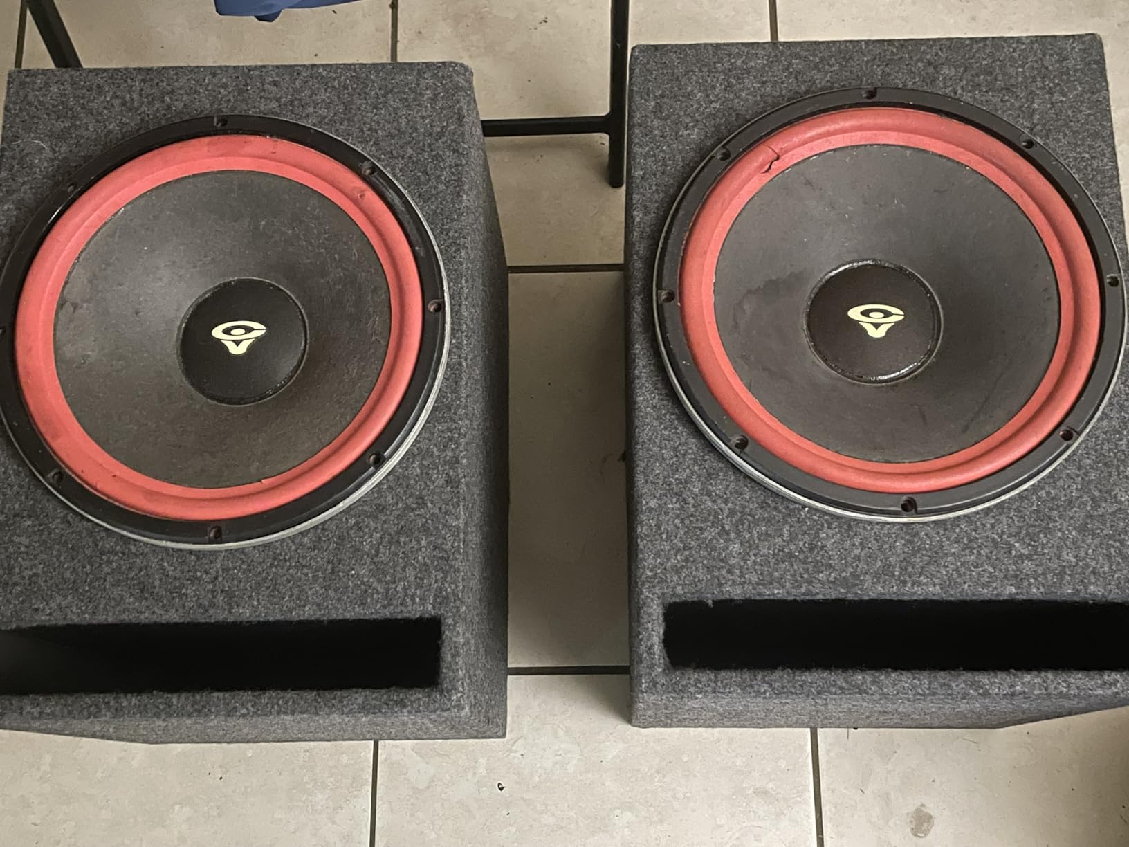 12 Inch Ported Subwoofer Box Single Vented Sub Enclosure 5/8